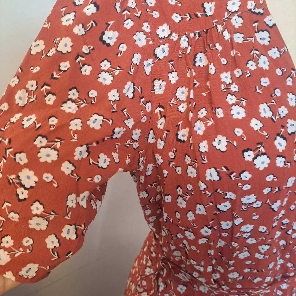 MINKPINK RUSTY ORANGE DRESS XL - Picture 3 of 6